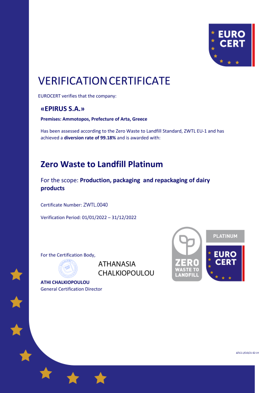 Certificate ZWTL ARTA eng